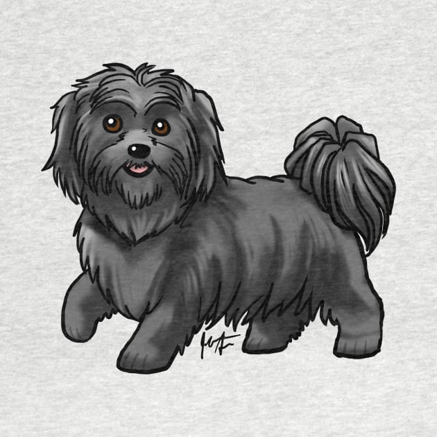 Dog - Shih Tzu - Black by Jen's Dogs Custom Gifts and Designs